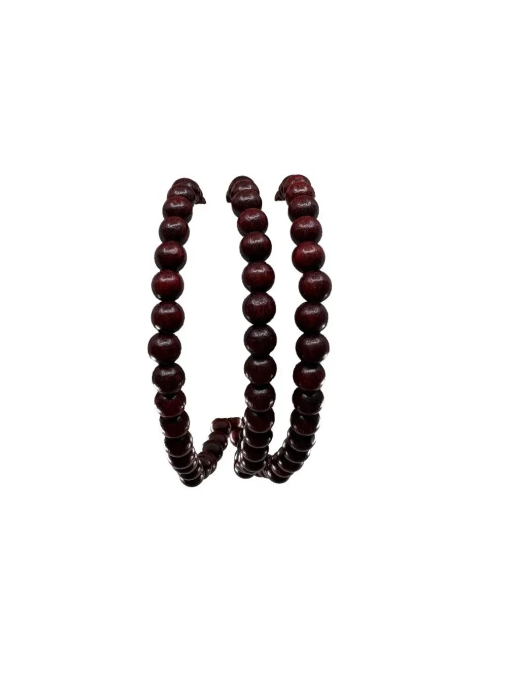 Natural Blood Sandalwood 108 Mala Beads 6mm Prayer Necklace Bracelet 15g